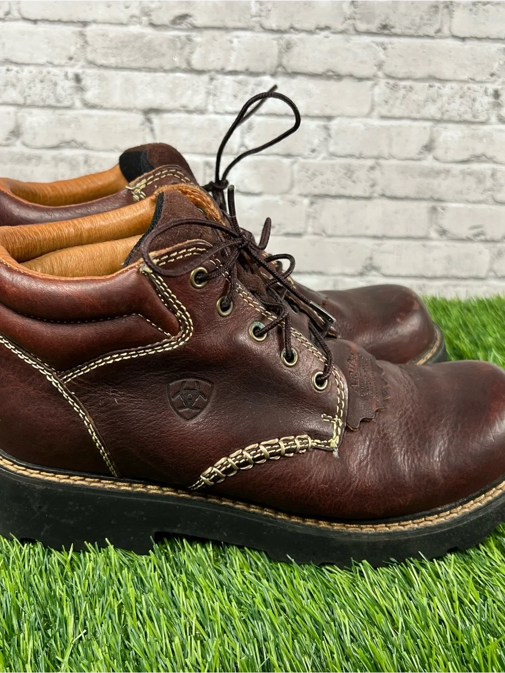 Ariat Canyon Women’s Lace-Up Brown Work Boots 10001254 Size 8.5 B FREE SHIPPING - Picture 2 of 9